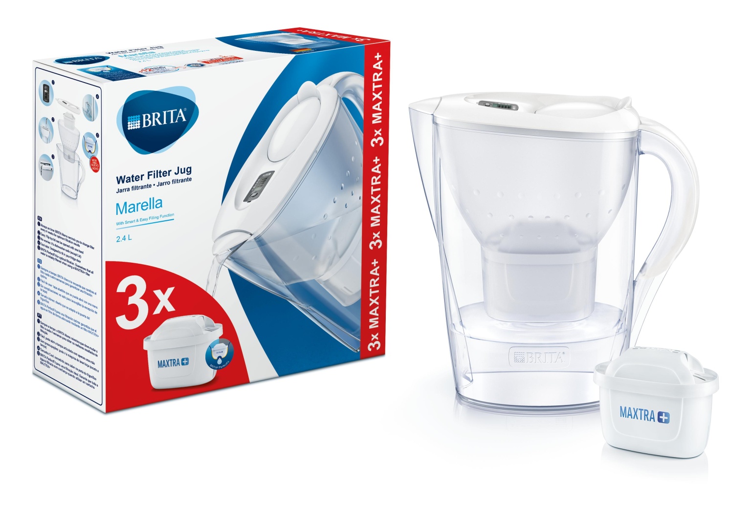 Brita Style bokal 2,4l plavi Coffe Company